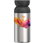 Tazza termica in acciaio inox riciclato con bordo a 360° 350 ml Mepal color nero
