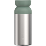 Tazza termica in acciaio inox riciclato con bordo a 360° 350 ml Mepal color verde mela seconda vista frontale
