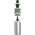 Tazza termica in acciaio inox riciclato con bordo a 360° 350 ml Mepal color verde mela seconda vista