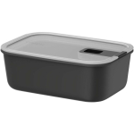 Contenitore ermetico con clip e coperchio trasparente Mepal 1L color nero