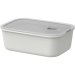 Contenitore ermetico con clip e coperchio trasparente Mepal 1L color bianco
