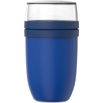 Portavivande in plastica con doppio scomparto 1,05L Mepal color azzurro pastello seconda vista frontale