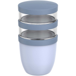 Contenitore ermetico a 3 scomparti 900 ml Mepal color blu