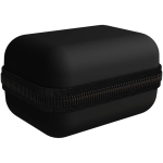 Adattatore da viaggio personalizzabile con ricarica rapida 33W GaN color nero seconda vista con scatola