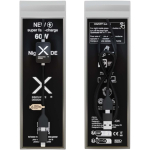 Cavo di ricarica e dati con logo illuminato 60W 1m SCX.design color nero seconda vista con scatola