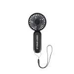 Ventilatore portatile ricaricabile a 3 velocità con USB-C vista area di stampa