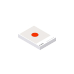 Localizzatore BT resistente all’acqua con allarme sonoro Chipolo color rosso seconda vista con scatola