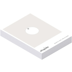 Localizzatore BT resistente all’acqua con allarme sonoro Chipolo color bianco seconda vista con scatola