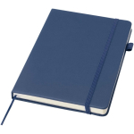 Taccuino A5 con copertina rigida in similpelle e pagine a righe JournalBooks color blu mare