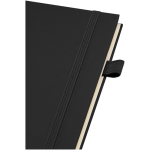 Quaderno A5 con copertina rigida in pelle sintetica, spirale e fogli a righe JournalBooks color nero vista dettaglio 1