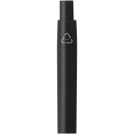 Mini penna a sfera in plastica riciclata RCS con inchiostro blu color nero vista dettaglio 1