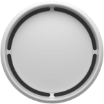 Bicchiere riutilizzabile con coperchio 360° e bordo isolante 350ml color bianco seconda vista