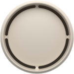 Bicchiere riutilizzabile con coperchio 360° e bordo isolante 350ml color sabbia seconda vista