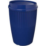 Bicchiere riutilizzabile in plastica riciclata a parete singola 350 ml color blu