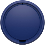 Bicchiere riutilizzabile con coperchio a clip e fascia isolante 350ml color blu seconda vista