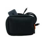 Caricatore da viaggio rapido con porte USB-C e USB-A 65W Xtorm color nero terza vista