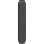 Caricatore da viaggio rapido con porte USB-C e USB-A 65W Xtorm color nero vista laterale