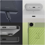 Batteria esterna ultrasottile con ricarica wireless 5.000 mAh Xtorm color nero immagine stile di vita