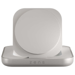 Caricatore magnetico Qi2 per comodino con cavo USB-C 15W Zens color bianco