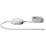 Cavo di ricarica USB-C 2 in 1 con base wireless Zens color bianco