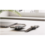 Caricatore wireless compatto con USB-C e ricarica rapida 15 W Zens color nero immagine stile di vita 2