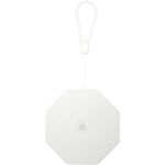 Lampada da tavolo pieghevole per scrivania con luce d’ambiente color bianco seconda vista frontale