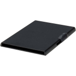 Portacarte magnetico con protezione RFID e materiali riciclati color nero terza vista