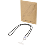 Cavo di ricarica 5 in 1 con cordino e ricarica rapida da 65W color bianco vista con stampa tampografica