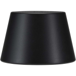 Altoparlante magnetico compatto con finitura in alluminio e potenza di 3 W color nero seconda vista frontale