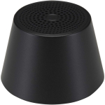 Altoparlante magnetico compatto con finitura in alluminio e potenza di 3 W color nero
