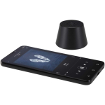 Altoparlante magnetico compatto con finitura in alluminio e potenza di 3 W color nero terza vista