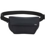 Borsa a tracolla versatile con doppio scomparto 2L Thule color nero seconda vista frontale