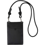 Borsa organizer per accessori resistente all’acqua con RFID color nero seconda vista frontale