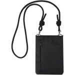 Borsa organizer per accessori resistente all’acqua con RFID color nero seconda vista posteriore