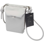 Borsa organizer per accessori resistente all’acqua con RFID color grigio chiaro