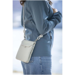 Borsa organizer per accessori resistente all’acqua con RFID color grigio chiaro immagine stile di vita 2