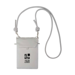 Borsa organizer per accessori resistente all’acqua con RFID vista area di stampa