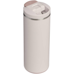 Bicchiere termico ermetico a doppia parete con coperchio fliptop 350ml Stanley color rosa chiaro seconda vista posteriore