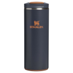Bicchiere termico ermetico a doppia parete con coperchio fliptop 350ml Stanley color blu grigiastro