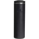 Bicchiere termico a doppia parete con coperchio ermetico 470ml Stanley color nero