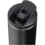 Bicchiere termico a doppia parete con coperchio ermetico 470ml Stanley color nero seconda vista