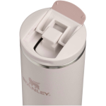 Bicchiere termico a doppia parete con coperchio ermetico 470ml Stanley color rosa chiaro seconda vista