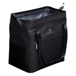 Borsa frigo con tasca in rete e chiusura zip per 20 lattine Stanley color nero