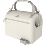 Borsa frigo con tasca in rete e chiusura zip per 20 lattine Stanley color beige
