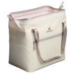 Borsa frigo con tasca in rete e chiusura zip per 20 lattine Stanley color beige seconda vista