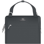 Mini borsa frigo con zip resistente per 10 lattine Stanley color nero seconda vista frontale
