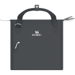 Mini borsa frigo con zip resistente per 10 lattine Stanley color nero terza vista frontale