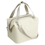 Mini borsa frigo con zip resistente per 10 lattine Stanley color beige terza vista posteriore