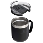 Tazza termica con coperchio antispruzzo in acciaio inox 350ml Stanley color nero