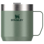 Tazza termica con coperchio antispruzzo in acciaio inox 350ml Stanley color verde scuro seconda vista frontale